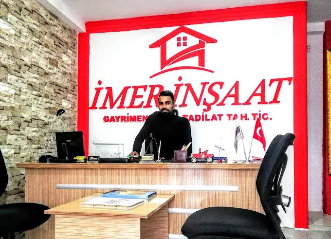 Orhan İmer, İmer İnşaat ofisinde